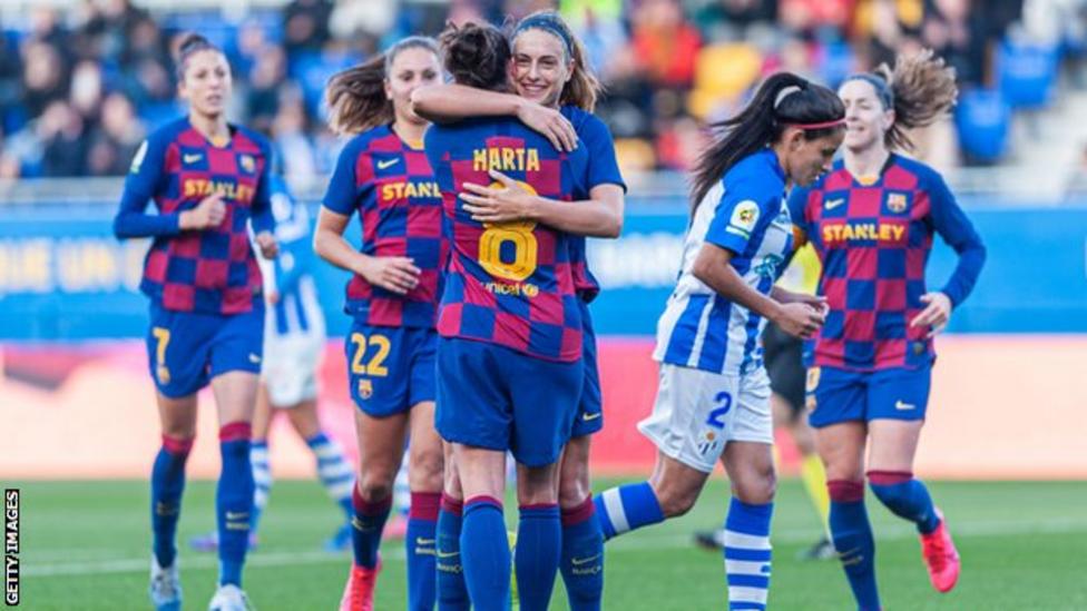 Primera Division Spain's top women players sign pay agreement  BBC Sport