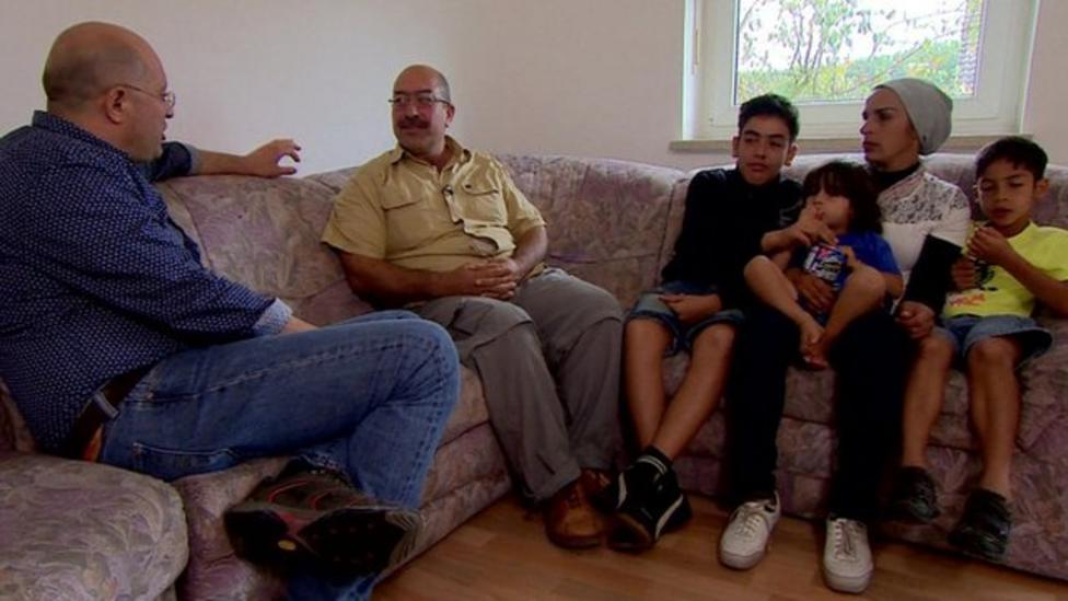 Syrian family start new life in Europe