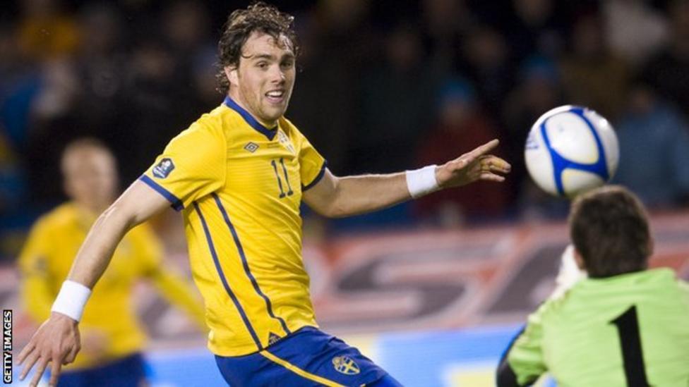 Johan Elmander included in Sweden squad for Euro 2012 - BBC Sport