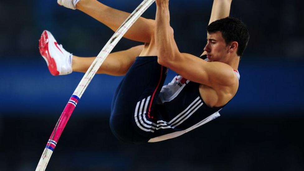 London 2012 Steven Lewis breaks British pole vault record BBC Sport