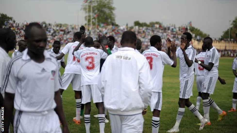 South Sudan set for their first international match - BBC Sport