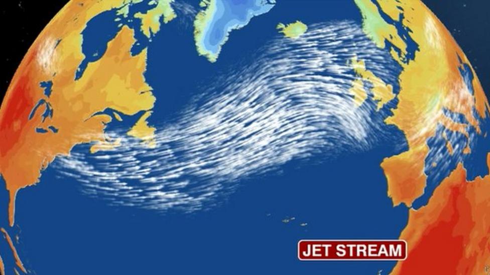 Atlantic Ocean Jet Stream Map 