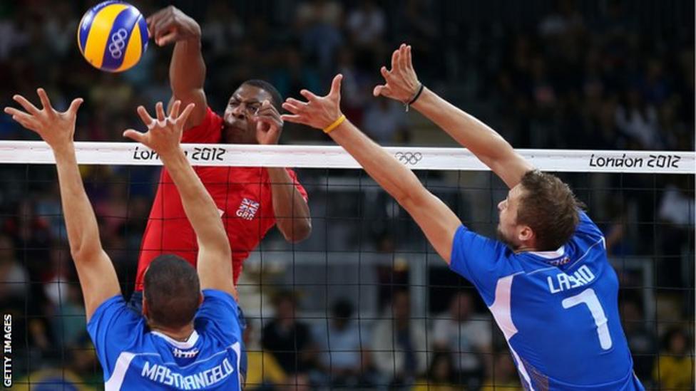 Olympic men's volleyball Great Britain overpowered by Italy BBC Sport