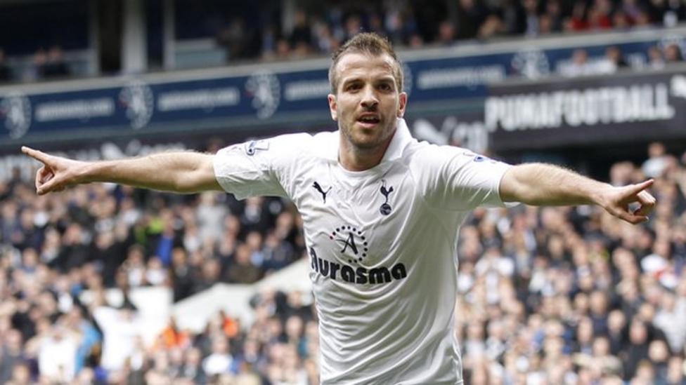 van der vaart tottenham shirt