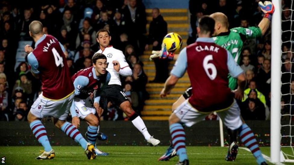 Aston Villa 2-3 Manchester United - BBC Sport