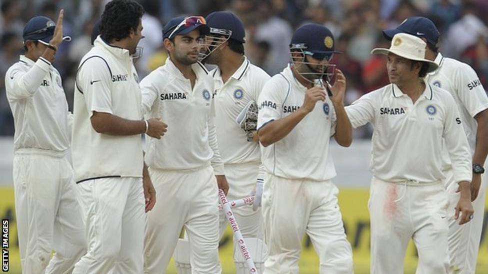 India v England Hosts win first Test by nine wickets on final day