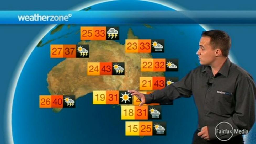 Australia weather forecast