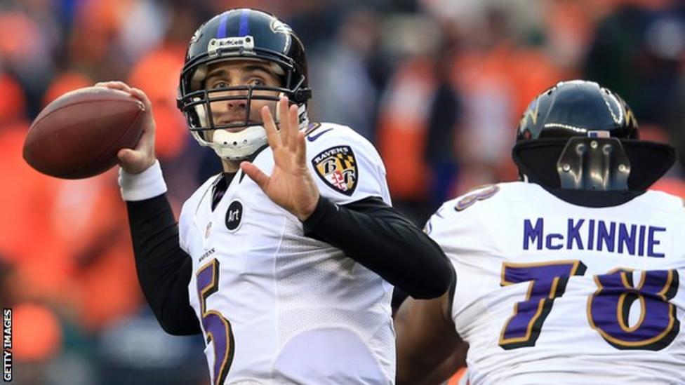 Nfl Play Offs Baltimore Ravens Edge Denver Broncos In Thriller Bbc Sport 
