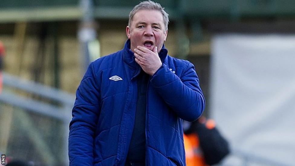 Rangers: Ally McCoist Expected More From Senior Players - BBC Sport