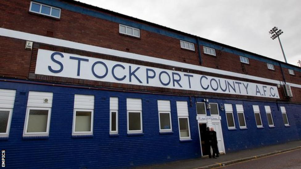 Stockport County to parttime following relegation BBC Sport