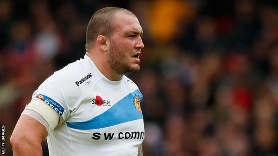 Craig Mitchell Exeter Chiefs Wales prop given warning BBC Sport