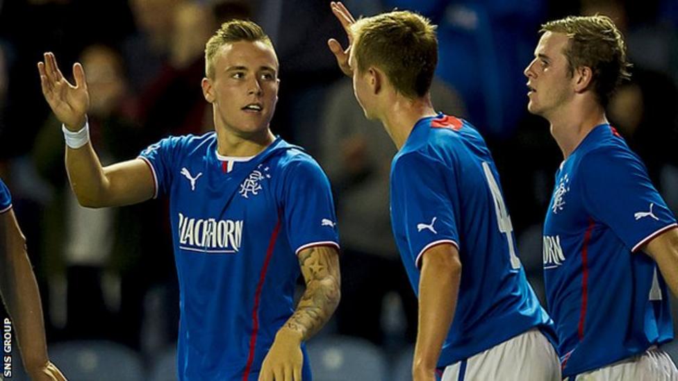 Rangers 20 Berwick Rangers BBC Sport