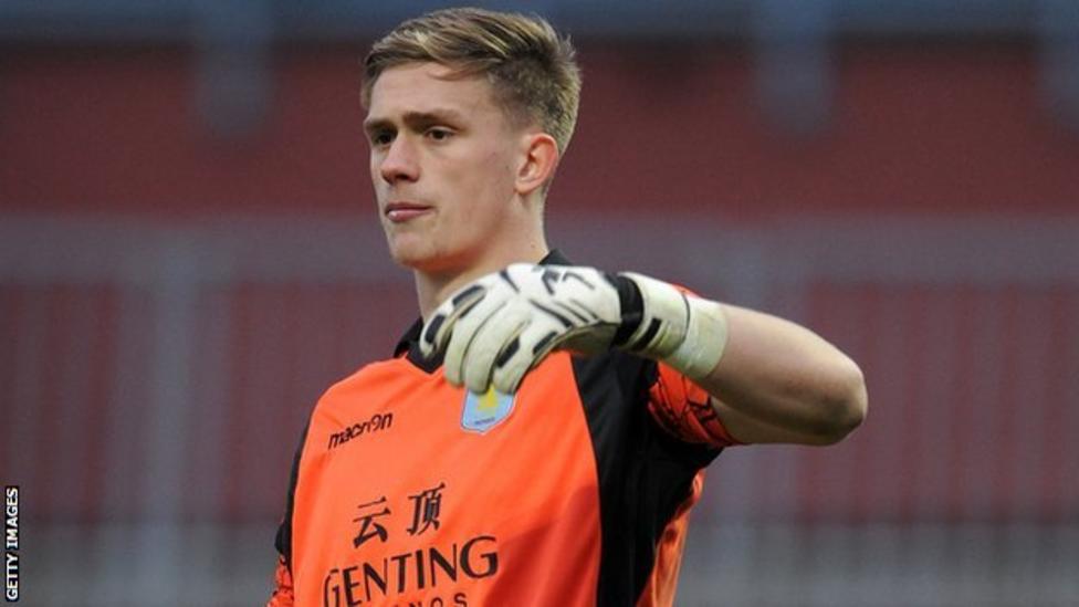 Bradley Watkins: Aston Villa keeper joins Tranmere on loan - BBC Sport