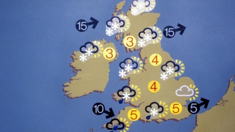 60 years of BBC weather reports on TV - CBBC Newsround