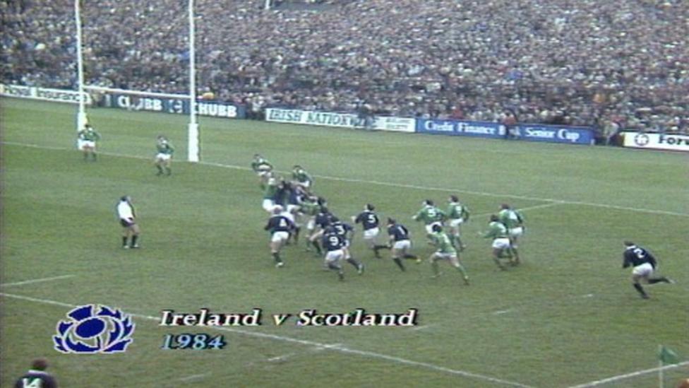 Grand Slam 1984 Ireland 9 32 Scotland Bbc Sport