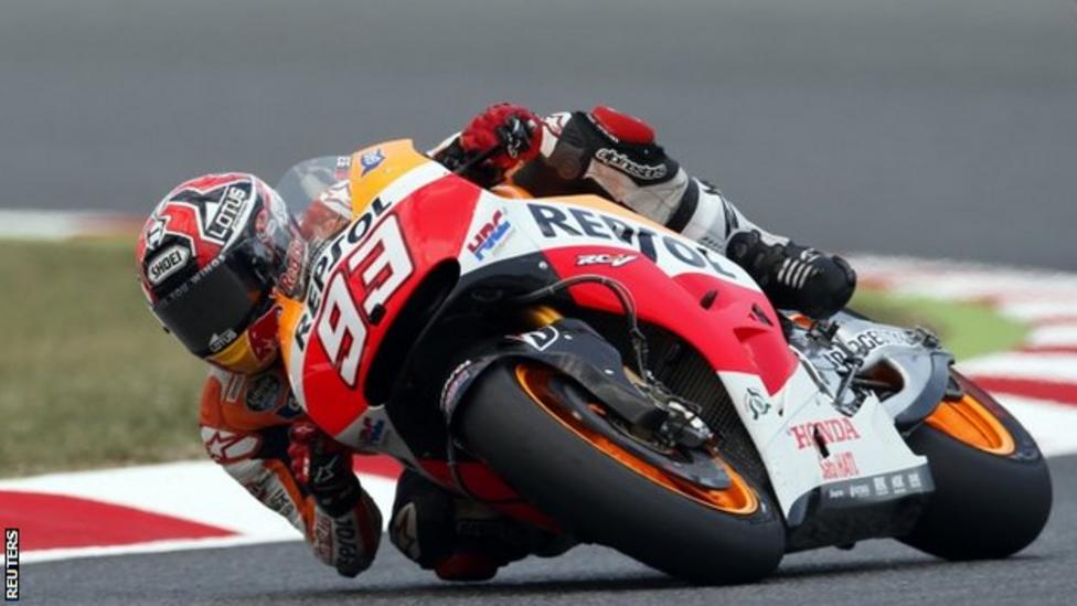 Catalunya MotoGP: Marc Marquez lands seventh win in a row - BBC Sport