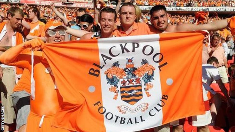 Blackpool From the Premier League to having eight players BBC Sport