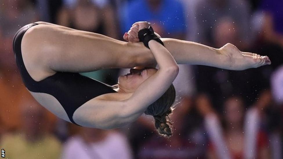 European Championships Sarah Barrow wins diving gold BBC Sport