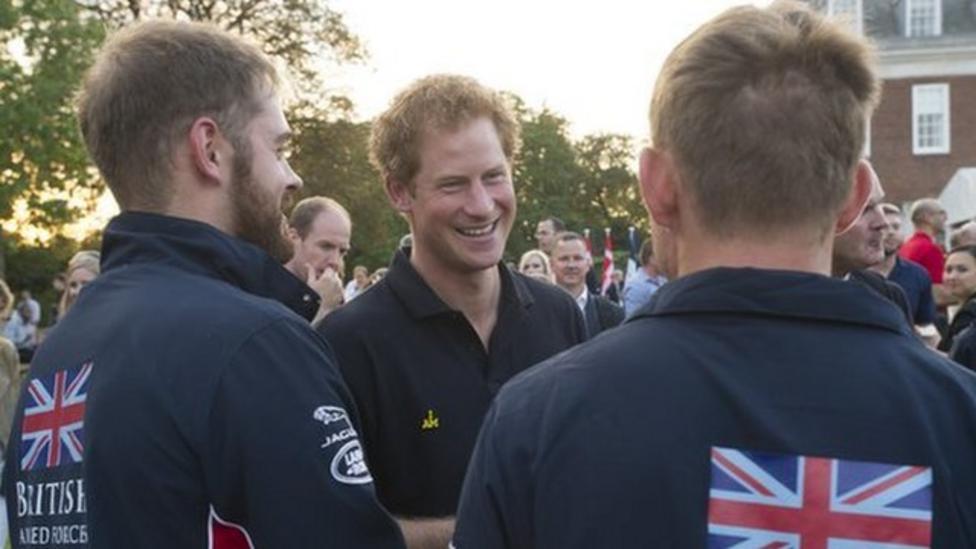 Prince Harry launches Invictus Games for injured forces CBBC Newsround