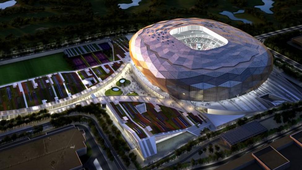 World Cup 2022 Qatar release new stadium plans BBC Sport