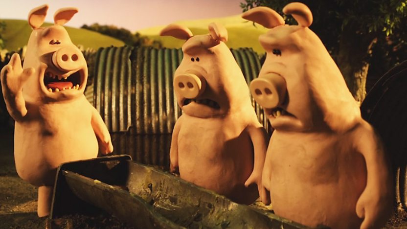 The pigs from Shaun the Sheep.