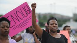 protesta en Ferguson