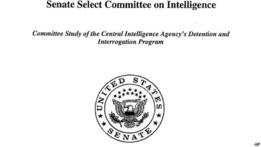 Documento del Senado sobre las técnicas coercitivas de la CIA.