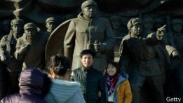 Turistas chinos en Corea del Norte