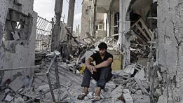 Destrucción en Gaza
