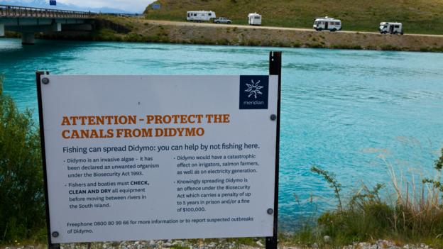 Warning signs in New Zealand (credit: Paul Gregg / Travel Destinations / Alamy)