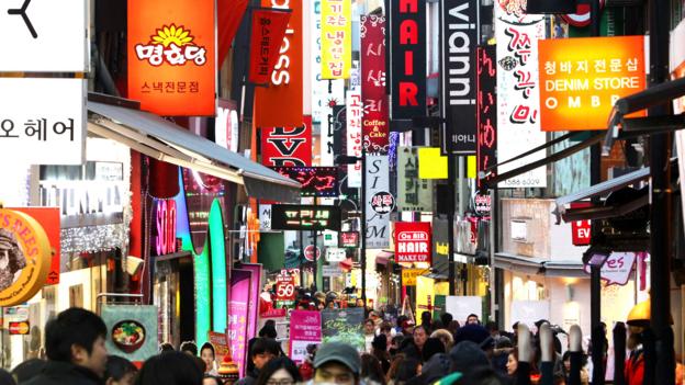 Seoul is known for its bustling shopping scene (Credit: Credit: Chung Sung-Jun/Getty)
