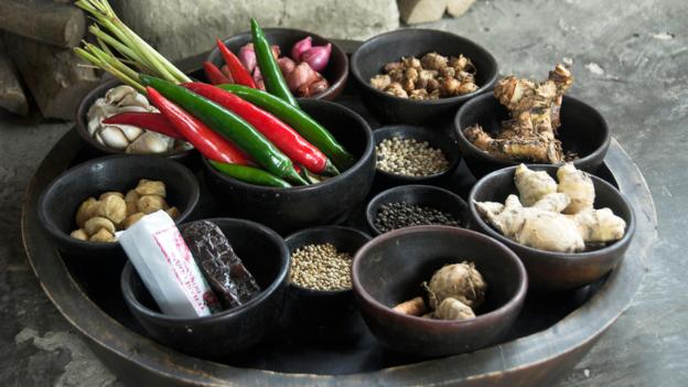 Spices are used in many Balinese dishes (Credit: Credit: Ian McCarney/Alamy)