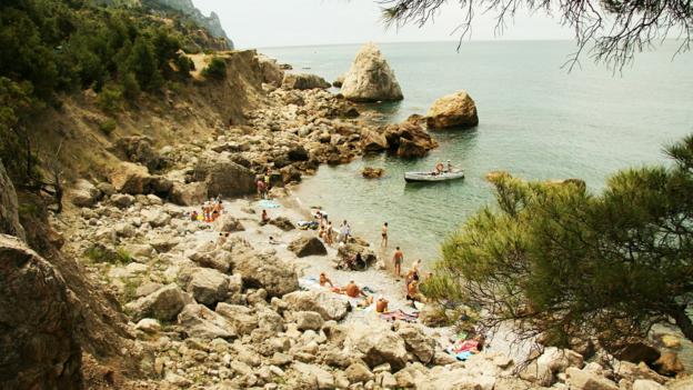 Bbc Travel Crimea The Ukraine S Odd Beach Paradise