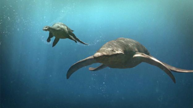 largest water dinosaur predator