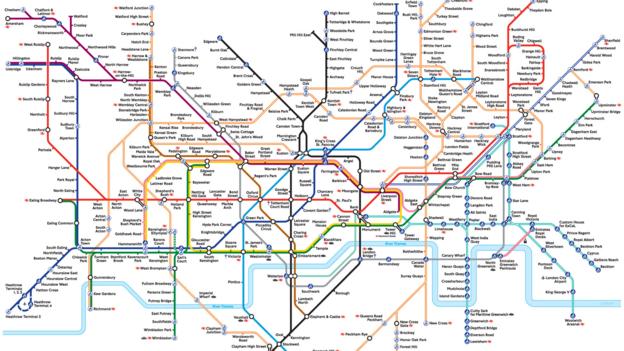 Bbc Culture The London Underground Map The Design That Shaped A City