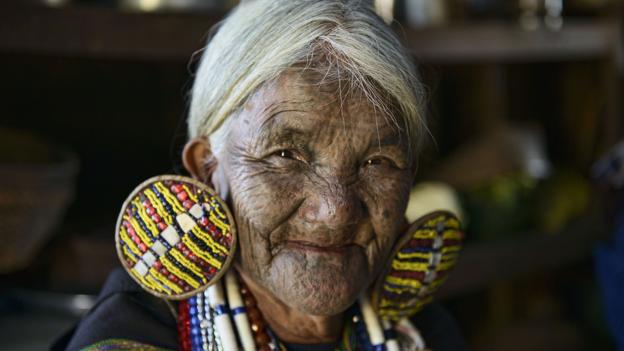 BBC - Travel - Myanmar's tattooed Chin women
