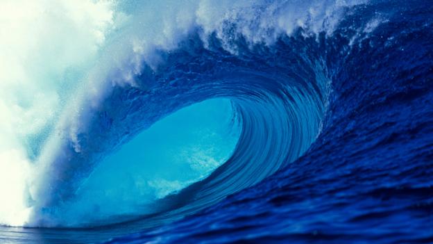 A Rogue Wave Vs Tsunami