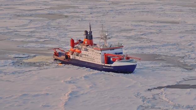 An Arctic expedition on thin ice - BBC News