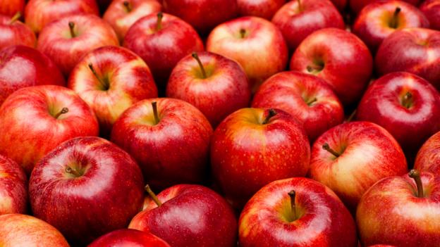 How climate change could kill the red apple - BBC News