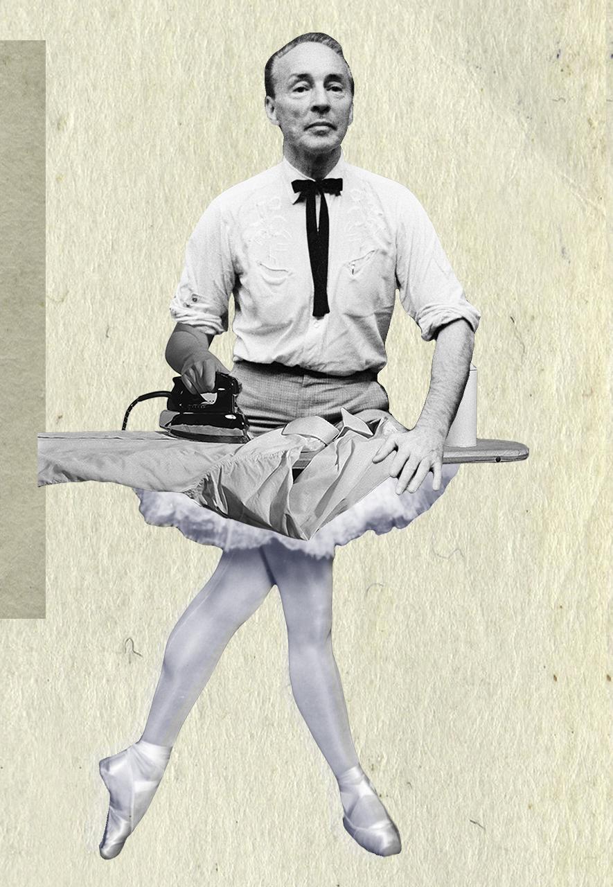 Choreographer George Balanchine found he was inspired while ironing (Credit: Getty Images) Choreographer George Balanchine found he was inspired while ironing (Credit: Getty Images)