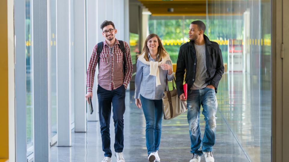 CollegeBoard Students walking