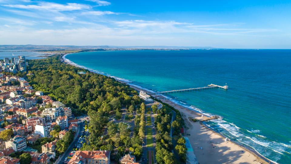 Bulgaria Beach Aerial