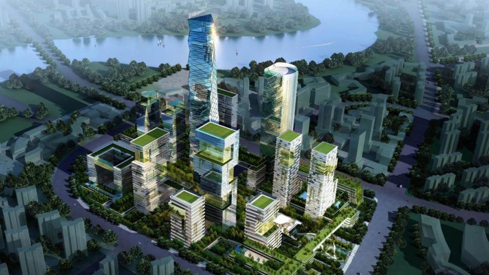The city, 40kms from the mega city Tianjin, will revitalise polluted land, including an old wastewater pond. (Copyright: Sino-Singapore Tianjin Eco-city Development and Investment) The city, 40kms from the mega city Tianjin, will revitalise polluted land, including an old wastewater pond. (Copyright: Sino-Singapore Tianjin Eco-city Development and Investment)