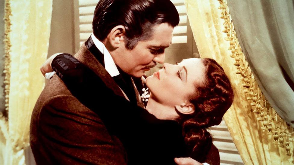 It is a departure from Hollywood’s traditional treatment of the issue. Films such as Gone with the Wind are seen by some as presenting an unrealistic portrayal. (Rex Features) It is a departure from Hollywood’s traditional treatment of the issue. Films such as Gone with the Wind are seen by some as presenting an unrealistic portrayal. (Rex Features)