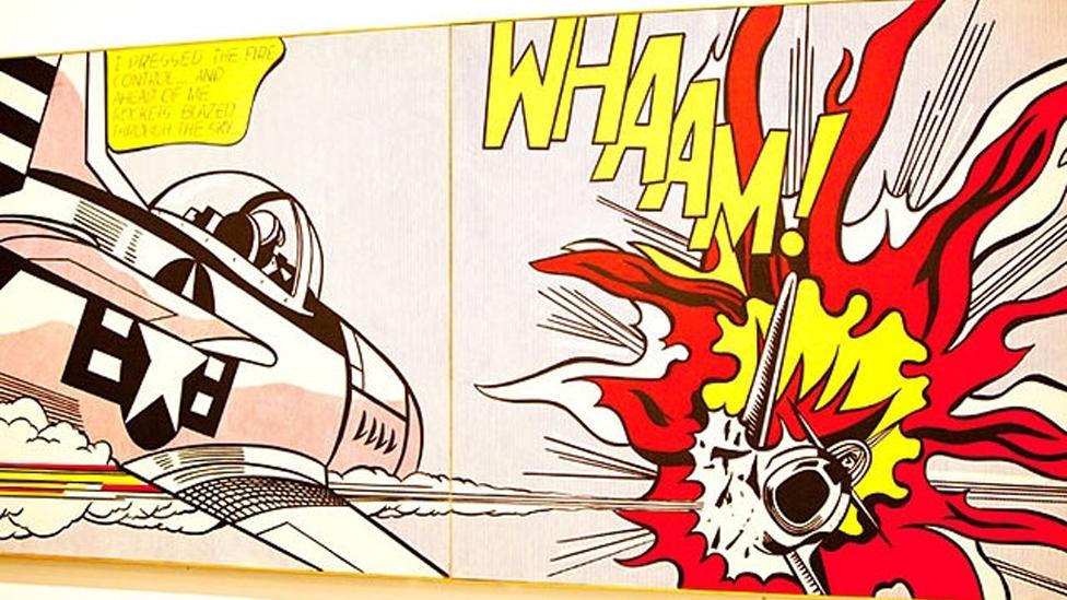Roy Lichtenstein, Whaam!, 1963 Roy Lichtenstein, Whaam!, 1963