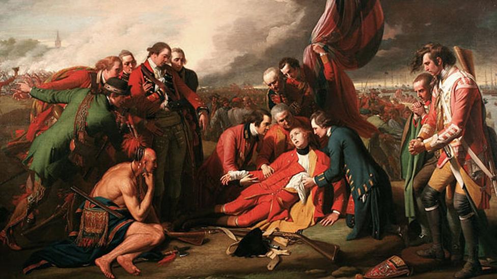 Benjamin West, The Death of General Wolfe, 1770 Benjamin West, The Death of General Wolfe, 1770