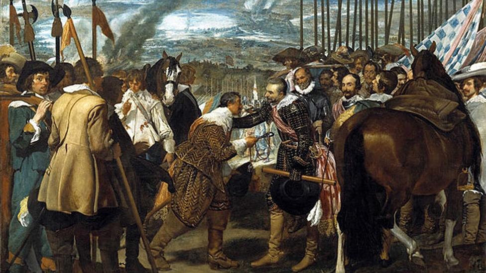 Diego Velázquez, The Surrender of Breda, 1634–35 Diego Velázquez, The Surrender of Breda, 1634–35