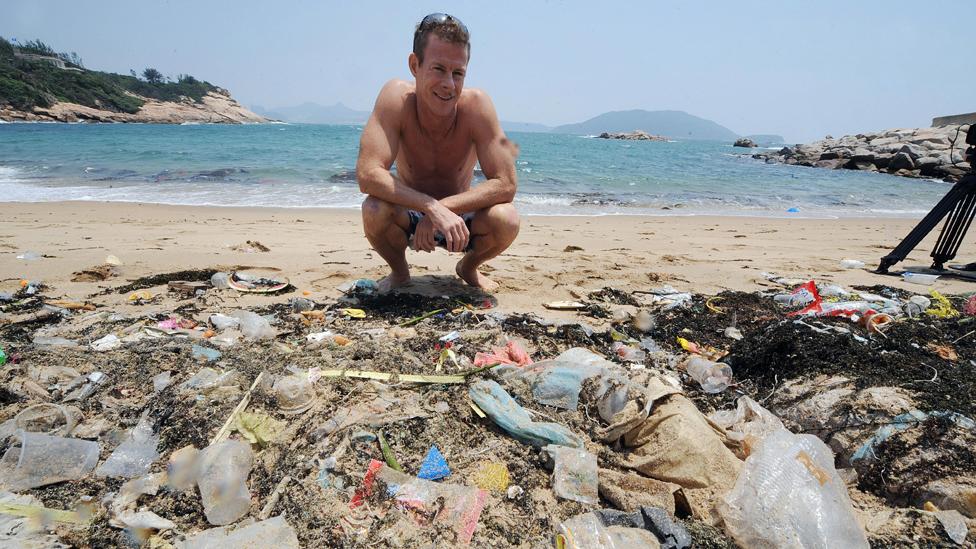 Plastic washed into the sea lingers in the environment for many years, harming fish and animals. A vast area of the Pacific Ocean is a massive floating raft of rubbish. (AFP) Plastic washed into the sea lingers in the environment for many years, harming fish and animals. A vast area of the Pacific Ocean is a massive floating raft of rubbish. (AFP)