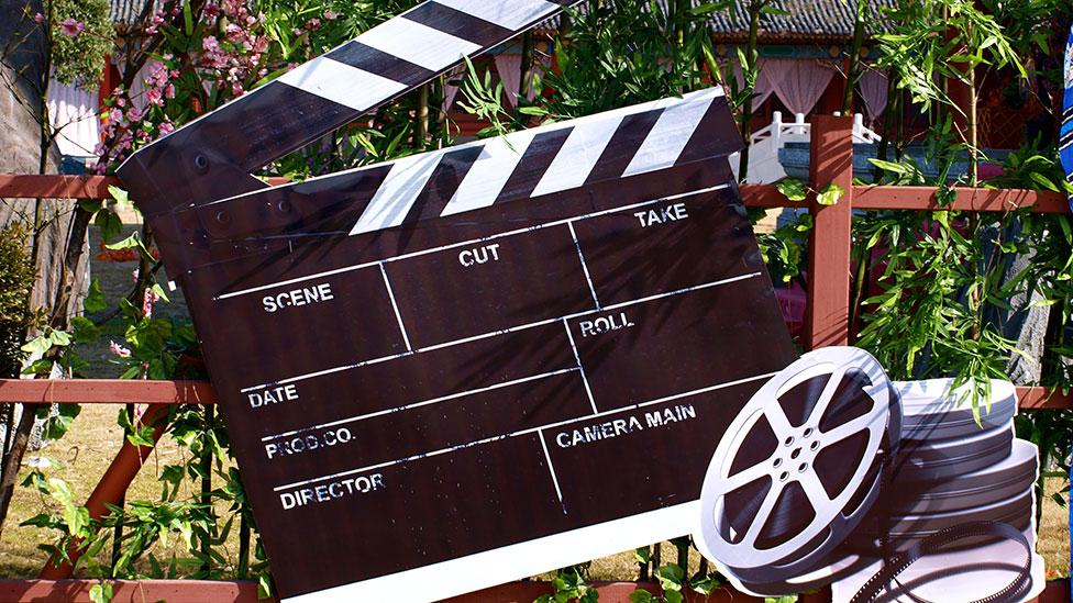 A film board in the Palace of Ming and Qing Dynasties (Clarissa Sebag-Montefiore) A film board in the Palace of Ming and Qing Dynasties (Clarissa Sebag-Montefiore)