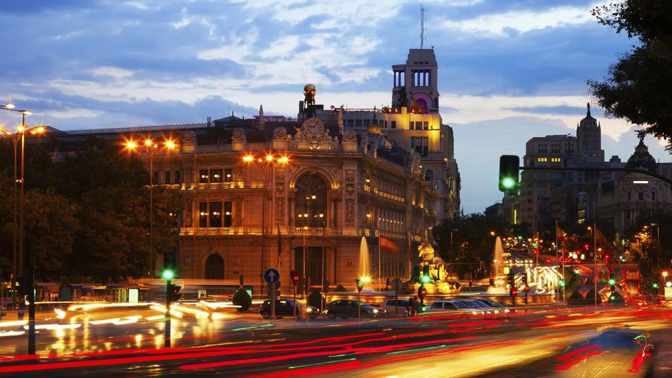 Madrid's iconic Plaza de Cibeles. (Thinkstock) Madrid's iconic Plaza de Cibeles. (Thinkstock)